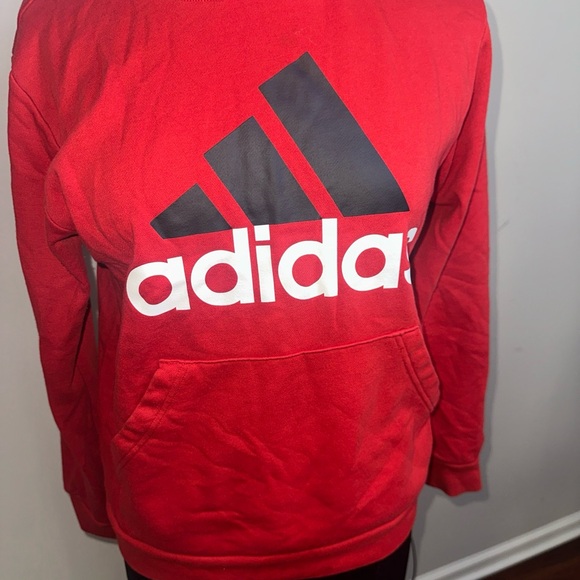 Adidas Red Hoodie - Picture 1 of 7